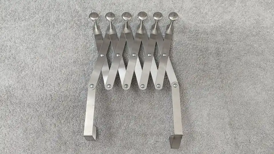 Portable door hanger stainless steel