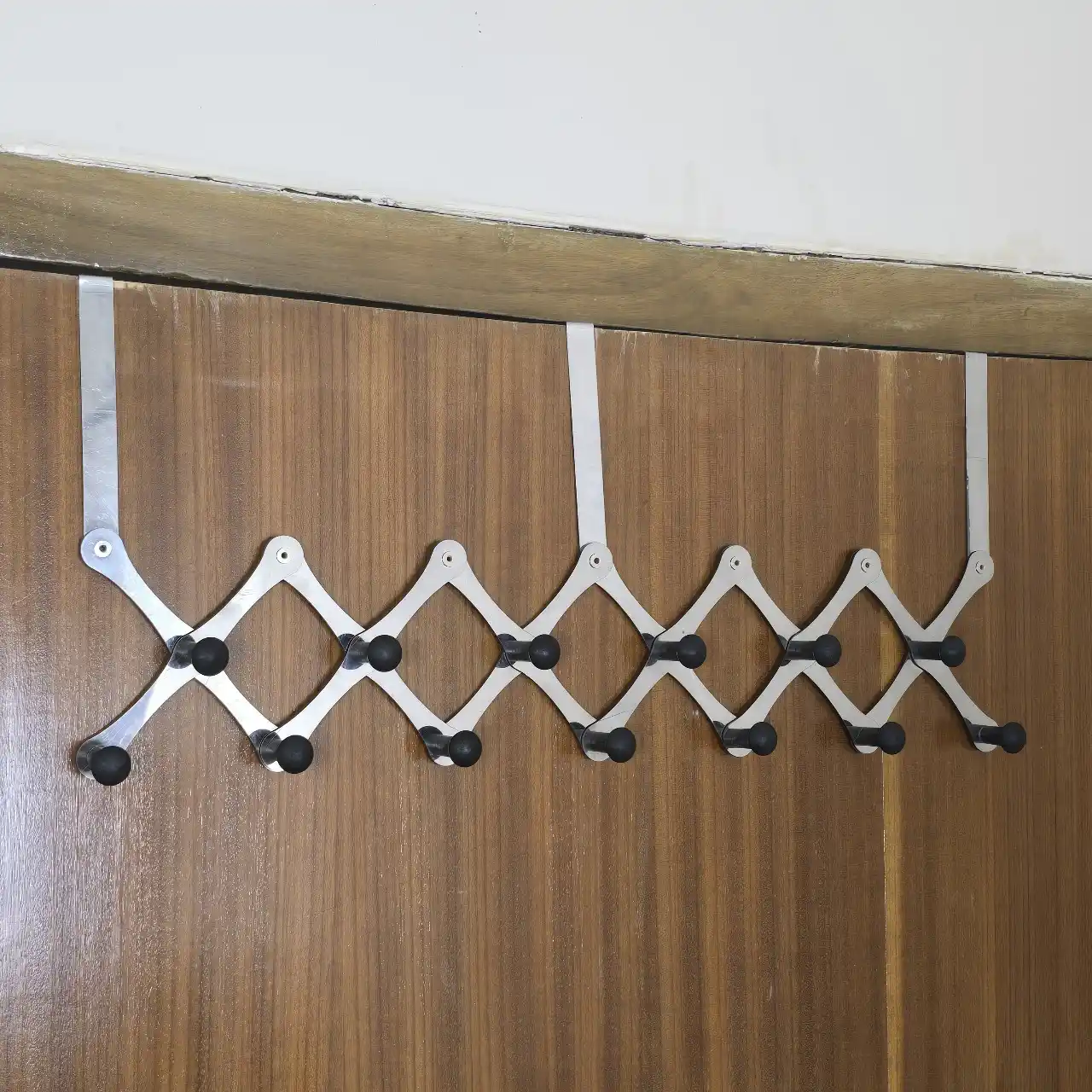 13 hooks portable ss door hanger